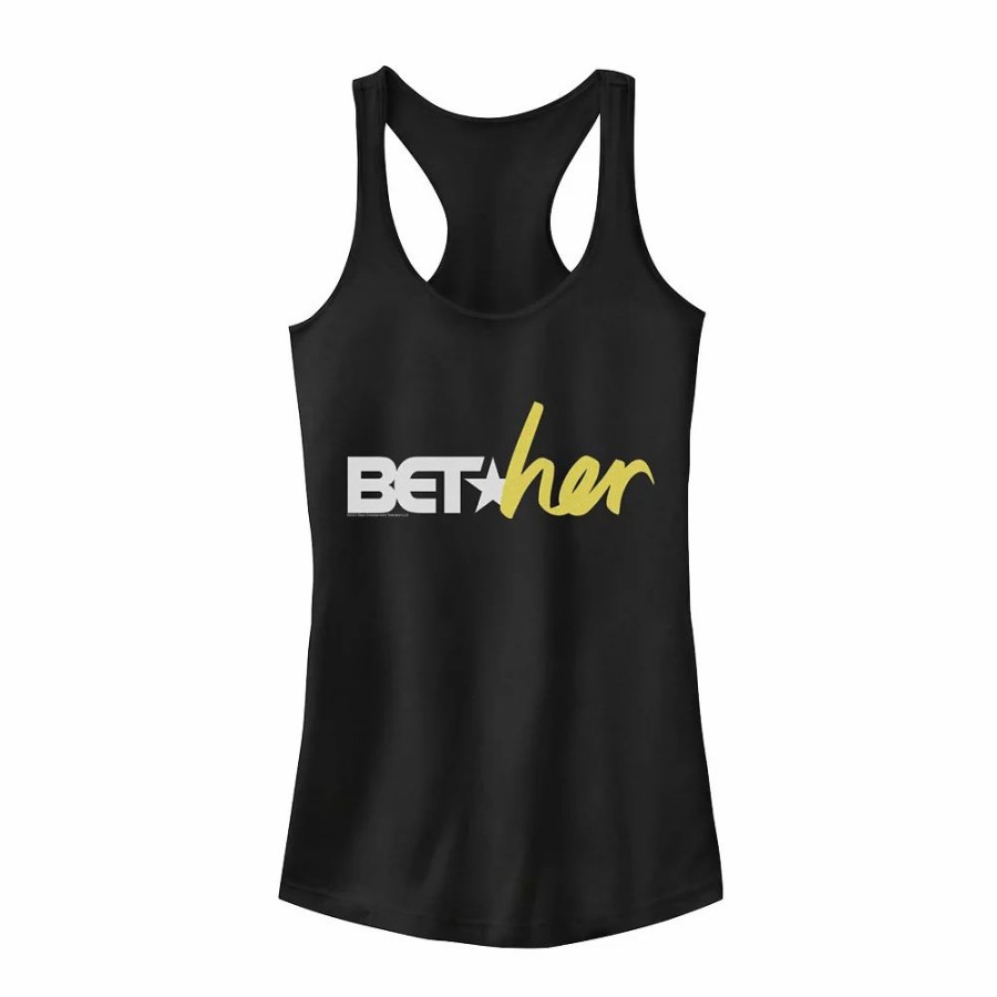 Tops * | Juniors' Bet Her Logo Tank Top