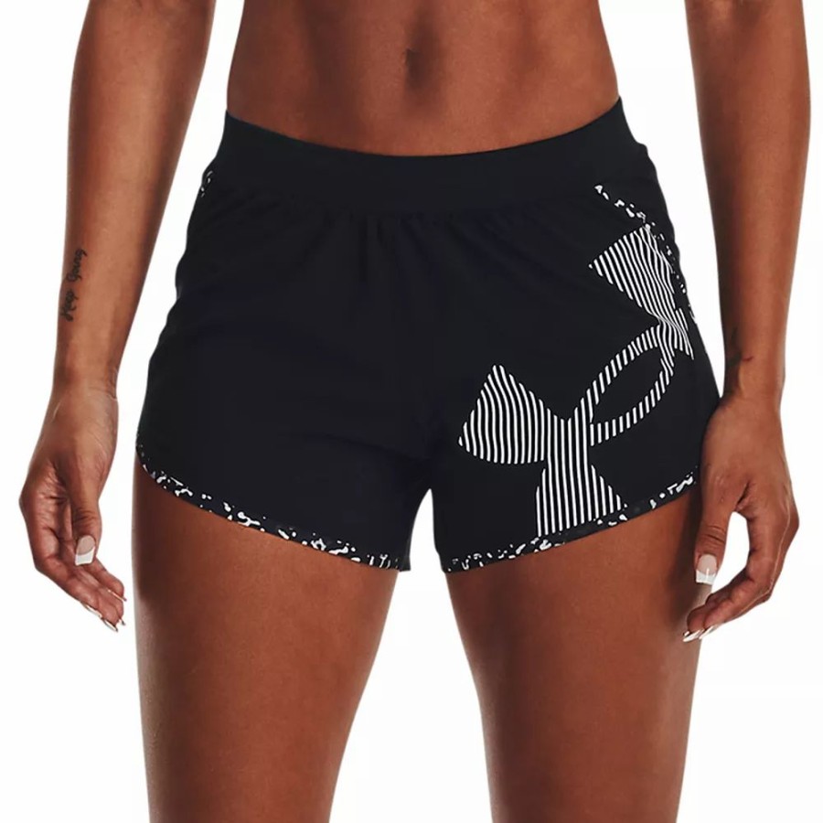 Bottoms * | Women'S Under Armour Fly-By 2.0 Logo Graphic Shorts