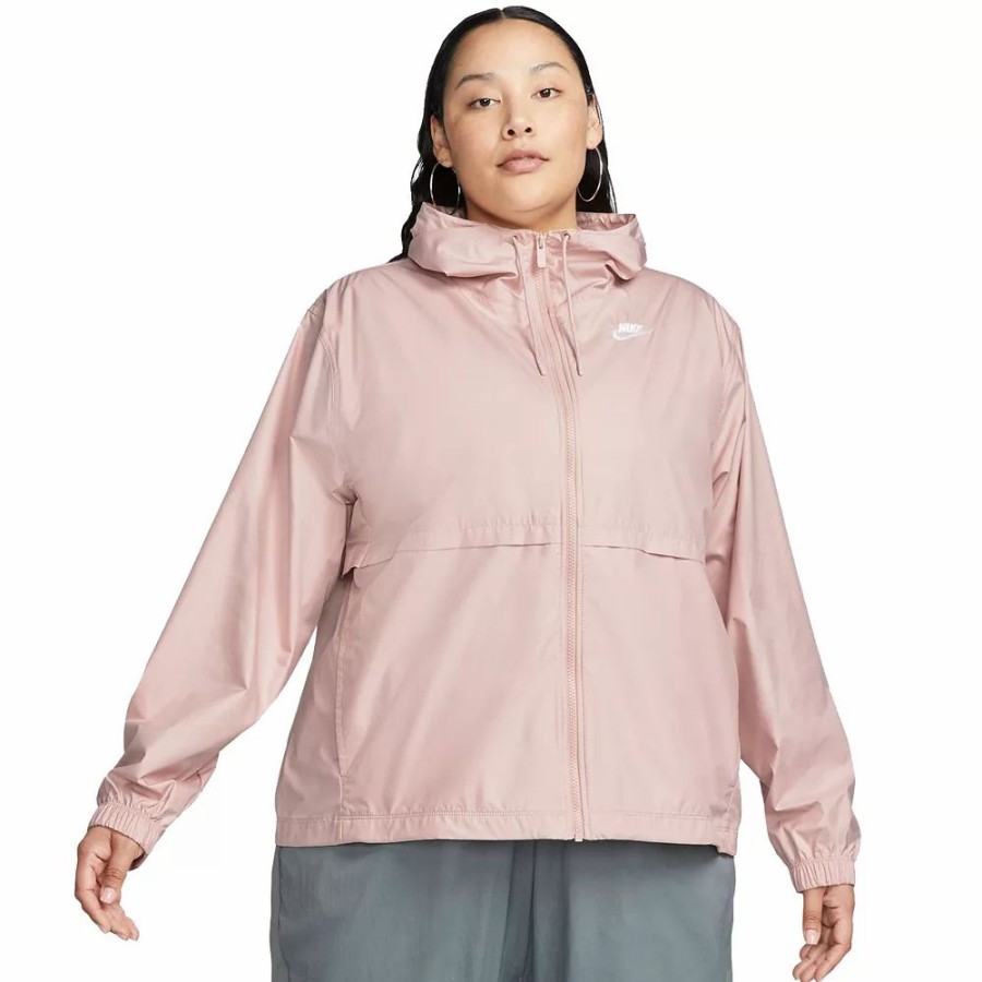 Outerwear * | Plus Size Nike Essential Repel Woven Jacket