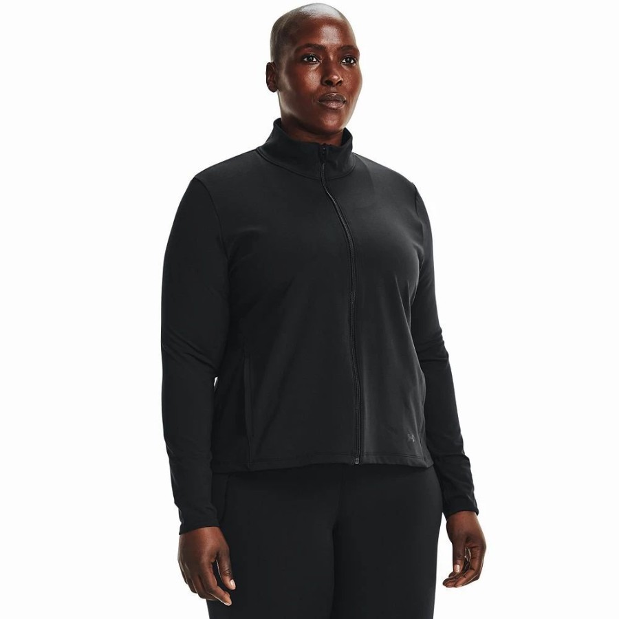 Outerwear * | Plus Size Under Armour Motion Full-Zip Jacket