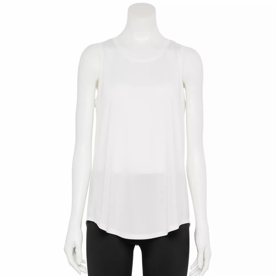 Tops * | Women'S Tek Gear Core Crewneck Tank