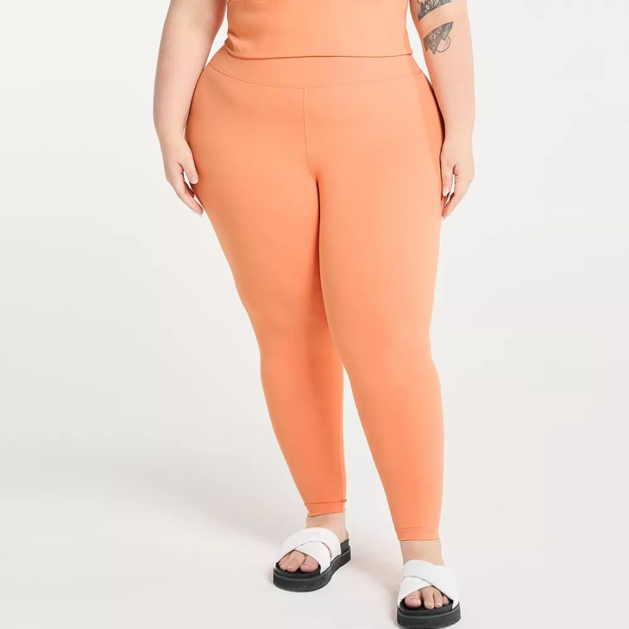 Bottoms * | Plus Size Flx Affirmation High-Waisted 7/8 Ankle Leggings