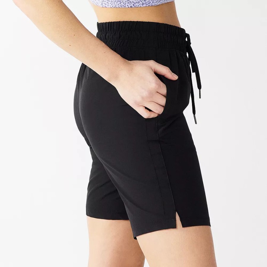 Bottoms * | Women'S Tek Gear Woven Bermuda Shorts