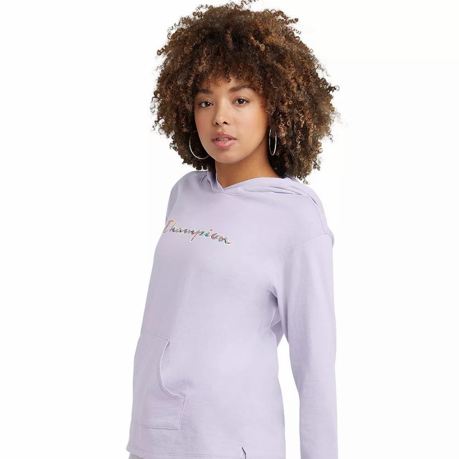 Tops * | Women'S Champion Midweight Jersey Hoodie