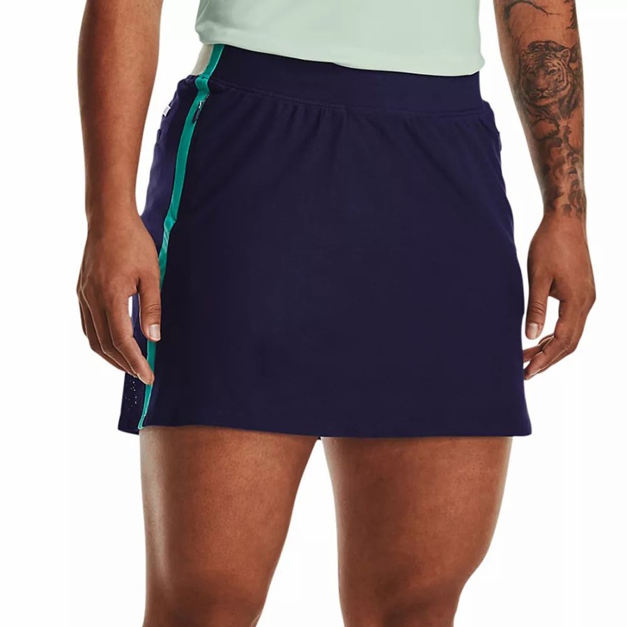 Bottoms * | Women'S Under Armour Links Knit Golf Skort