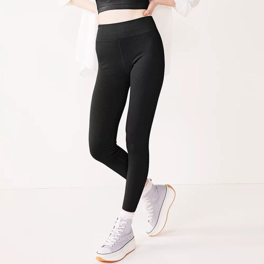 Bottoms * | Juniors' So Seamless 7/8 Leggings