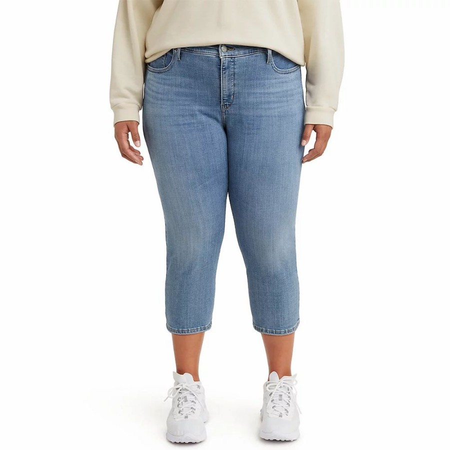 Bottoms * | Plus Size Levi'S 311 Shaping Capris