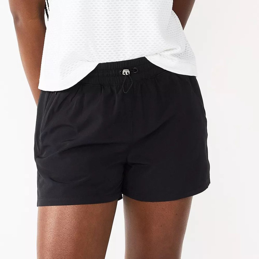 Bottoms * | Women'S Tek Gear Woven Running Shorts