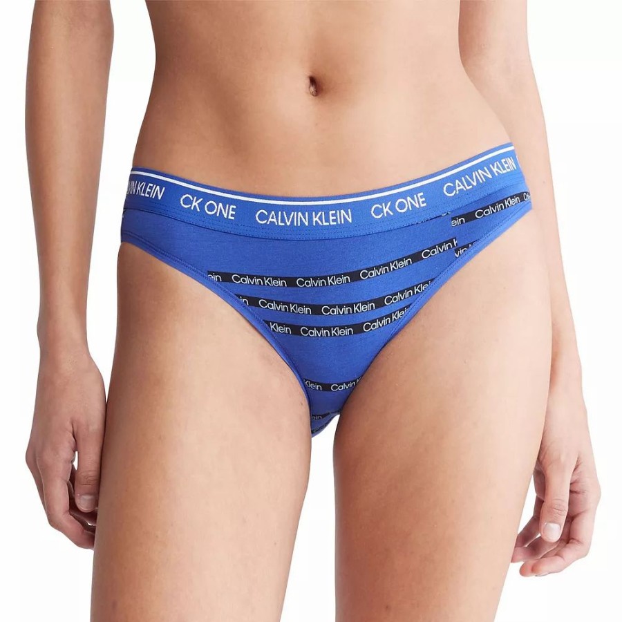 Underwear * | Women'S Calvin Klein Ck One Cotton Thong Panty Qf5733