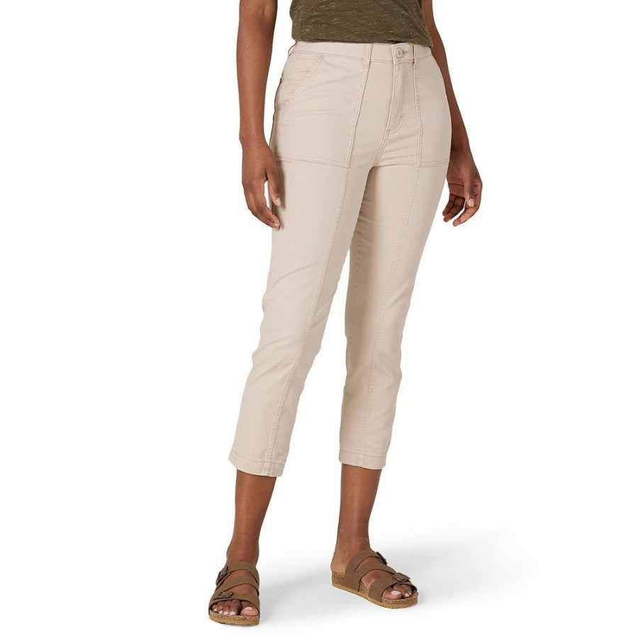 Bottoms * | Women'S Lee Ultra Lux Utility Seamed Crop Pants