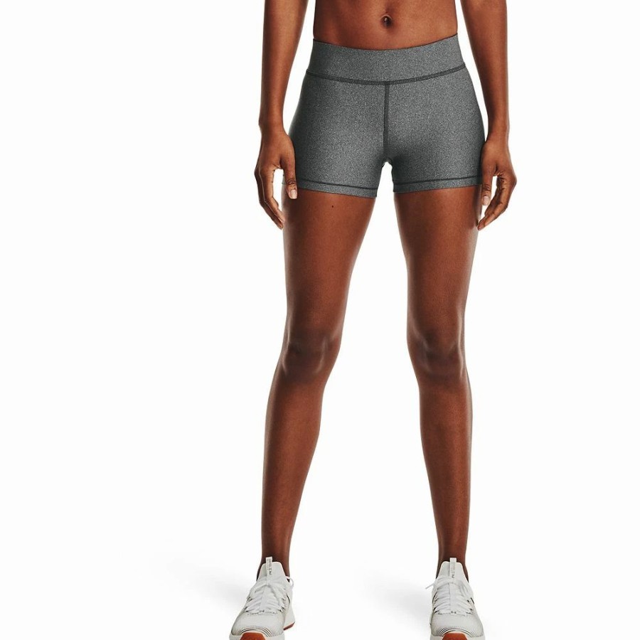 Bottoms * | Women'S Under Armour Heatgear Mid Shorty Shorts