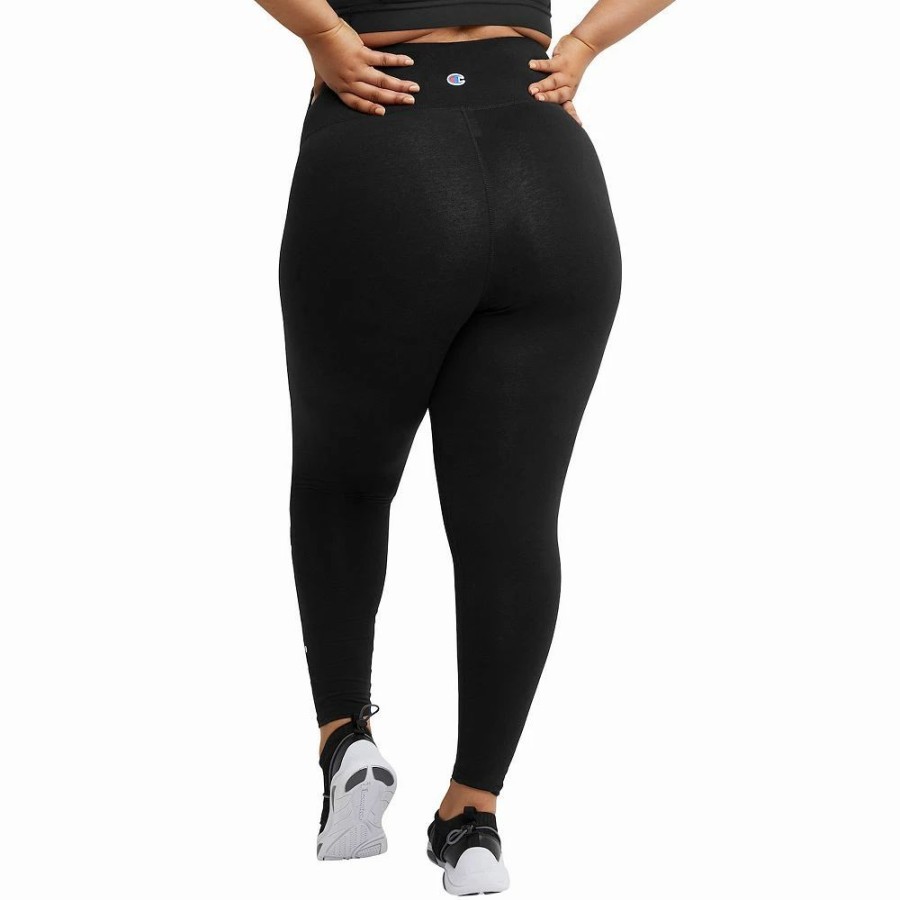 Bottoms * | Plus Size Champion Authentic High-Waisted 7/8 Leggings