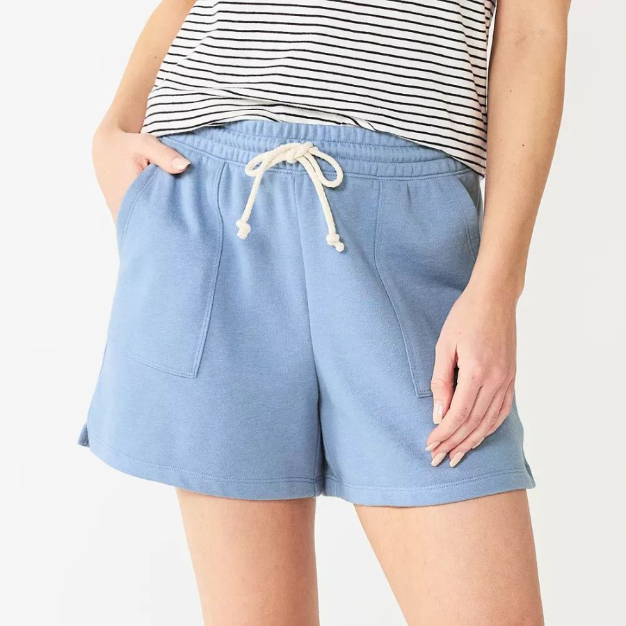 Bottoms * | Women'S Sonoma Goods For Life French Terry Sweat Shorts