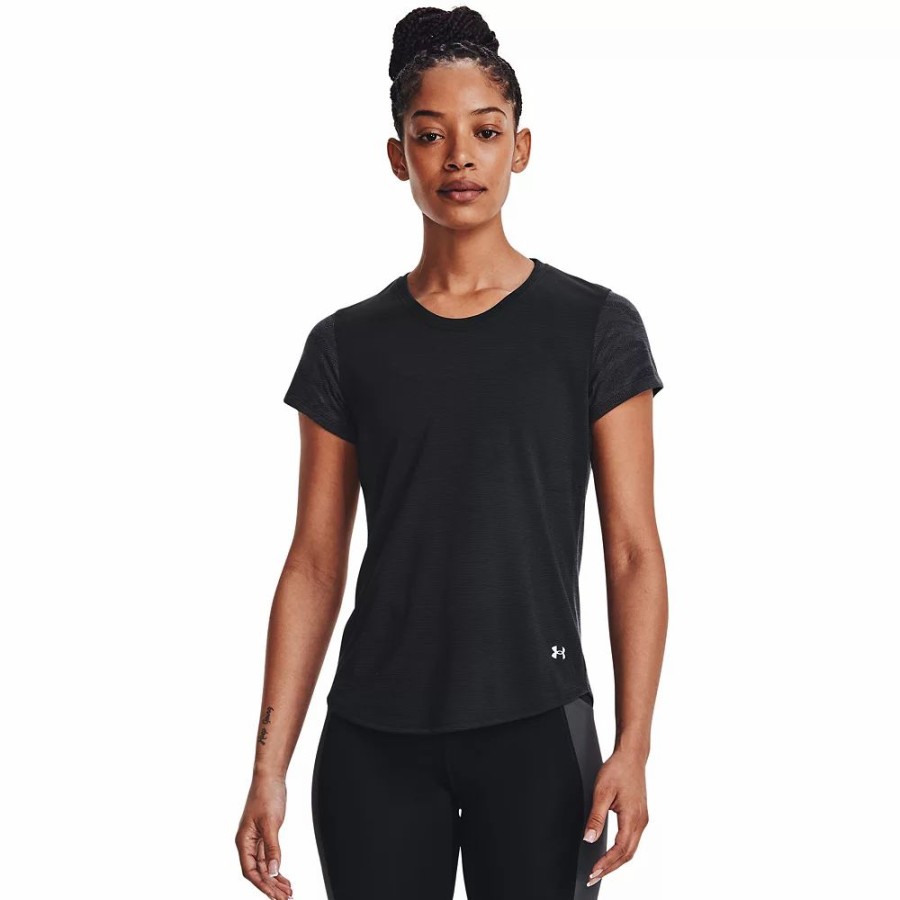 Tops * | Women'S Under Armour Streaker Jacquard Tee