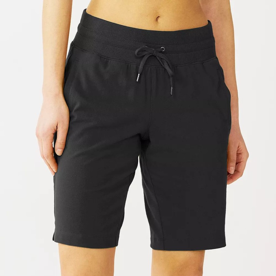 Bottoms * | Women'S Tek Gear Essential Bermuda Shorts