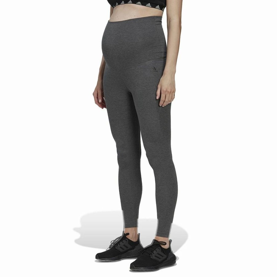 Bottoms * | Maternity Adidas High-Waisted Leggings