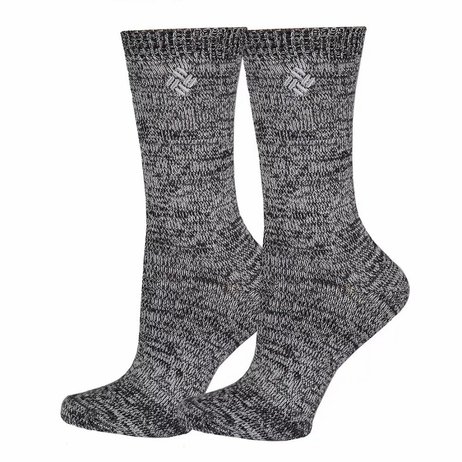 Socks & Hosiery * | Women'S Columbia 2-Pack Super Soft Marled Crew Socks