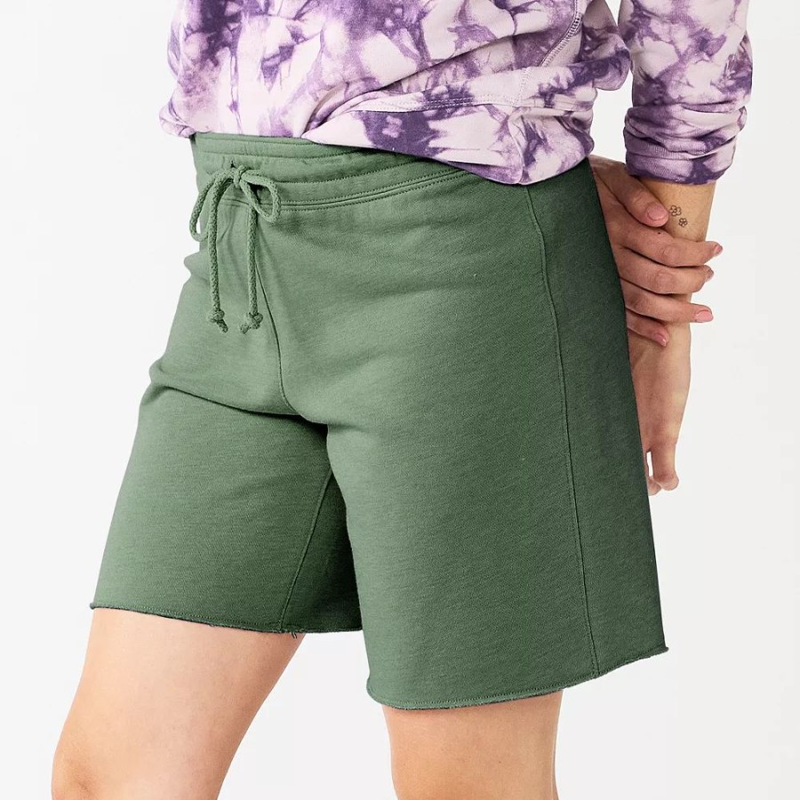 Bottoms * | Women'S Sonoma Goods For Life Drawstring Bermuda Shorts