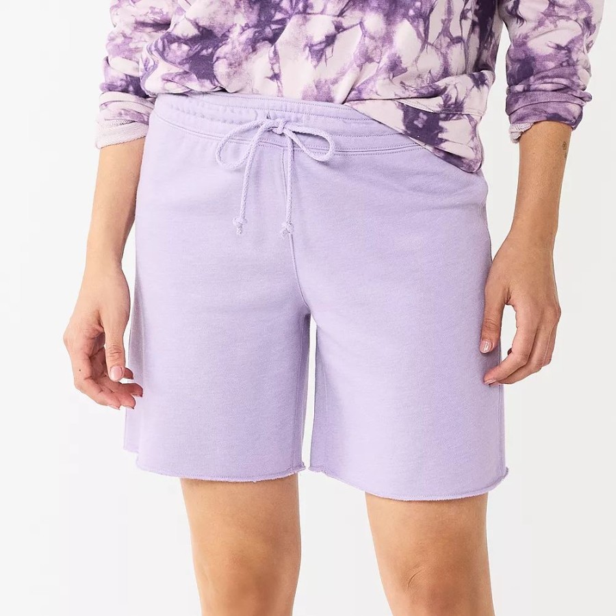 Bottoms * | Women'S Sonoma Goods For Life Drawstring Bermuda Shorts