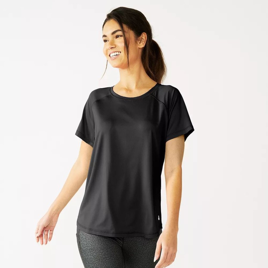 Tops * | Women'S Tek Gear Core Crewneck Tee