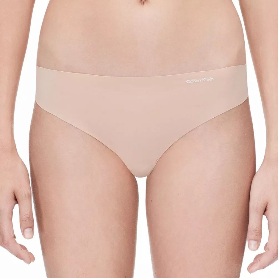 Underwear * | Women'S Calvin Klein 3-Pk. Invisibles Seamless Thong Panty Set Qd3558