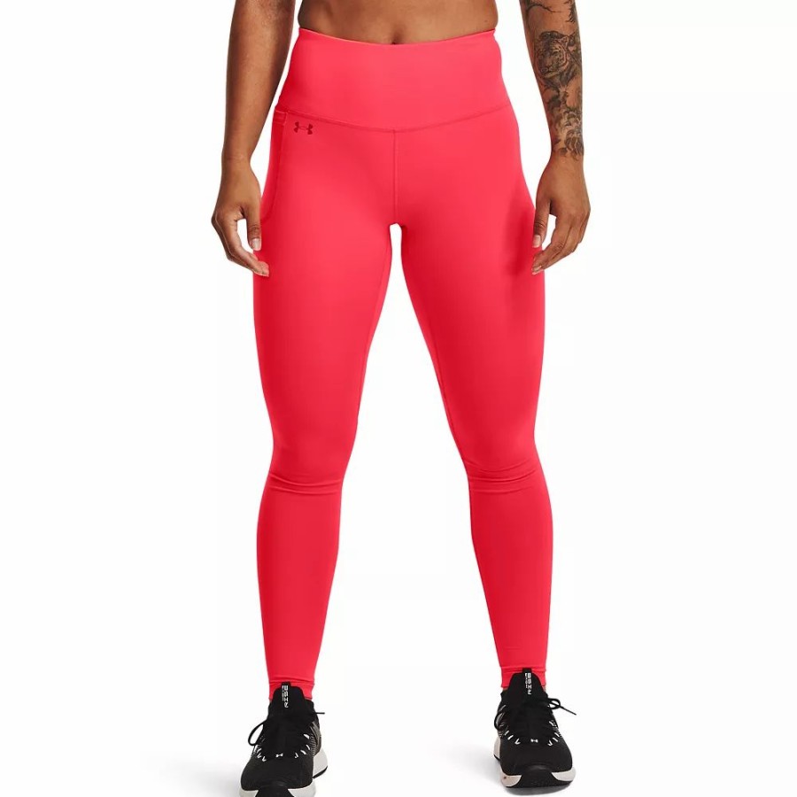 Bottoms * | Women'S Under Armour Ua Motion Leggings Beta Red