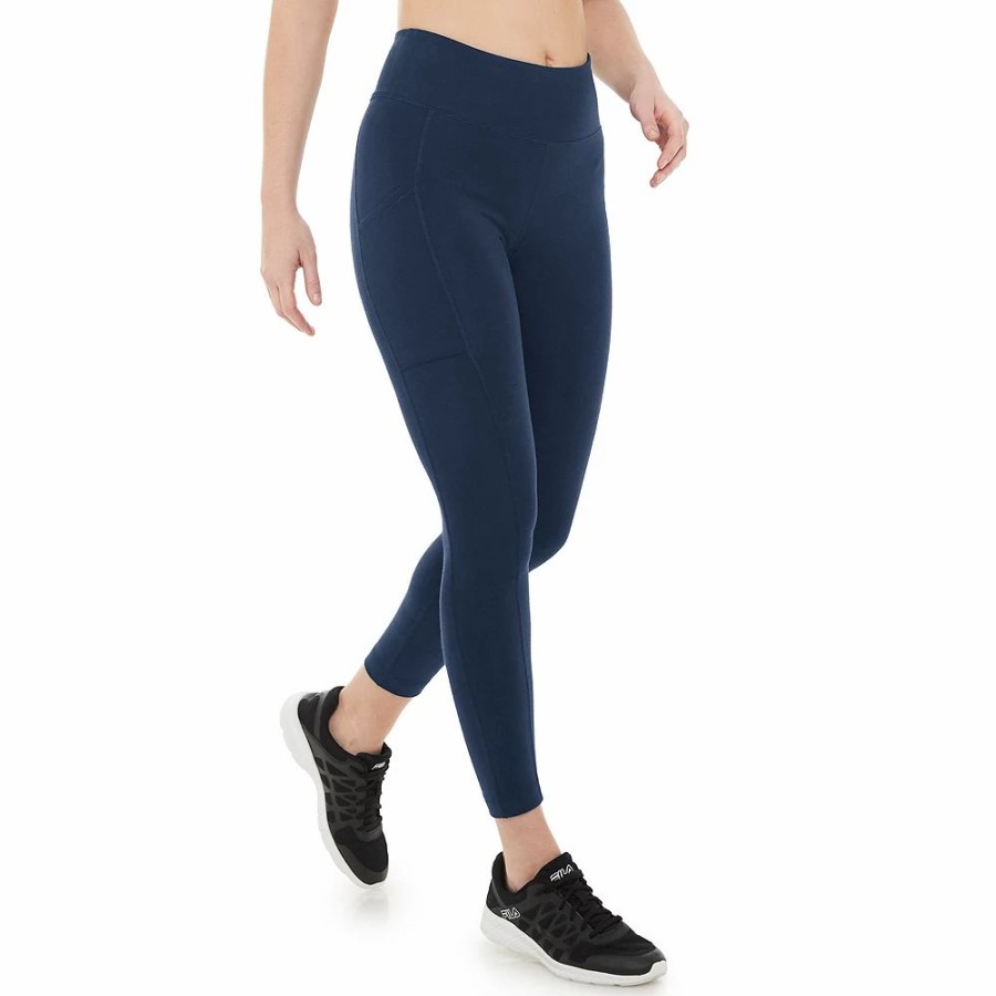 Bottoms * | Women'S Tek Gear Essential High-Waisted Leggings