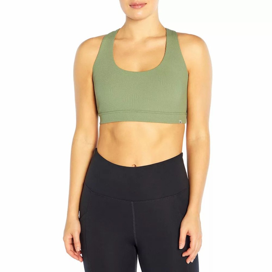 Underwear * | Marika Avianna Ribbed Medium-Impact Sports Bra