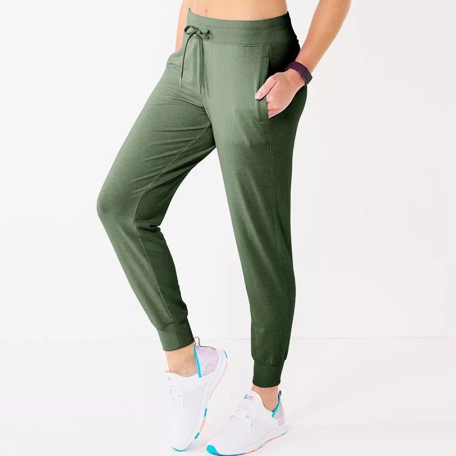 Bottoms * | Women'S Tek Gear French Terry Joggers