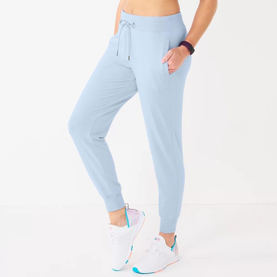 Bottoms * | Women'S Tek Gear French Terry Joggers