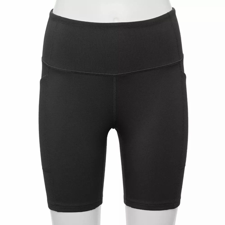 Bottoms * | Women'S Tek Gear Pocket Bike Shorts