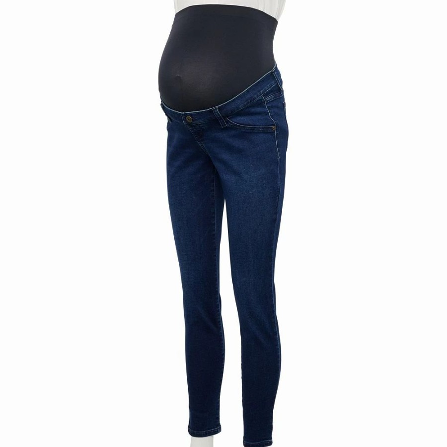 Bottoms * | Maternity Sonoma Goods For Life Inset Belly Jeggings