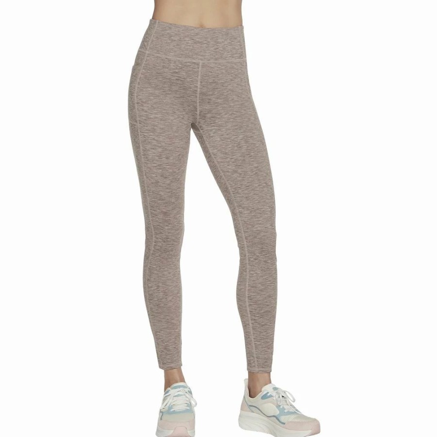 Bottoms * | Women'S Skechers Go Walk Wear Gostretch High-Waisted Diamond Leggings