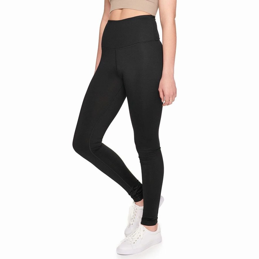 Bottoms * | Juniors' So Sporty High Waisted Long Leggings