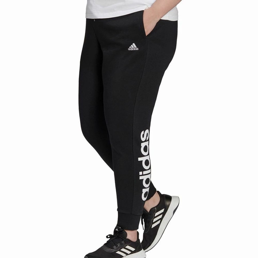 Bottoms * | Plus Size Adidas French Terry Joggers