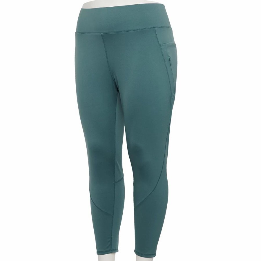 Bottoms * | Plus Size Flx Ascent Leggings River District