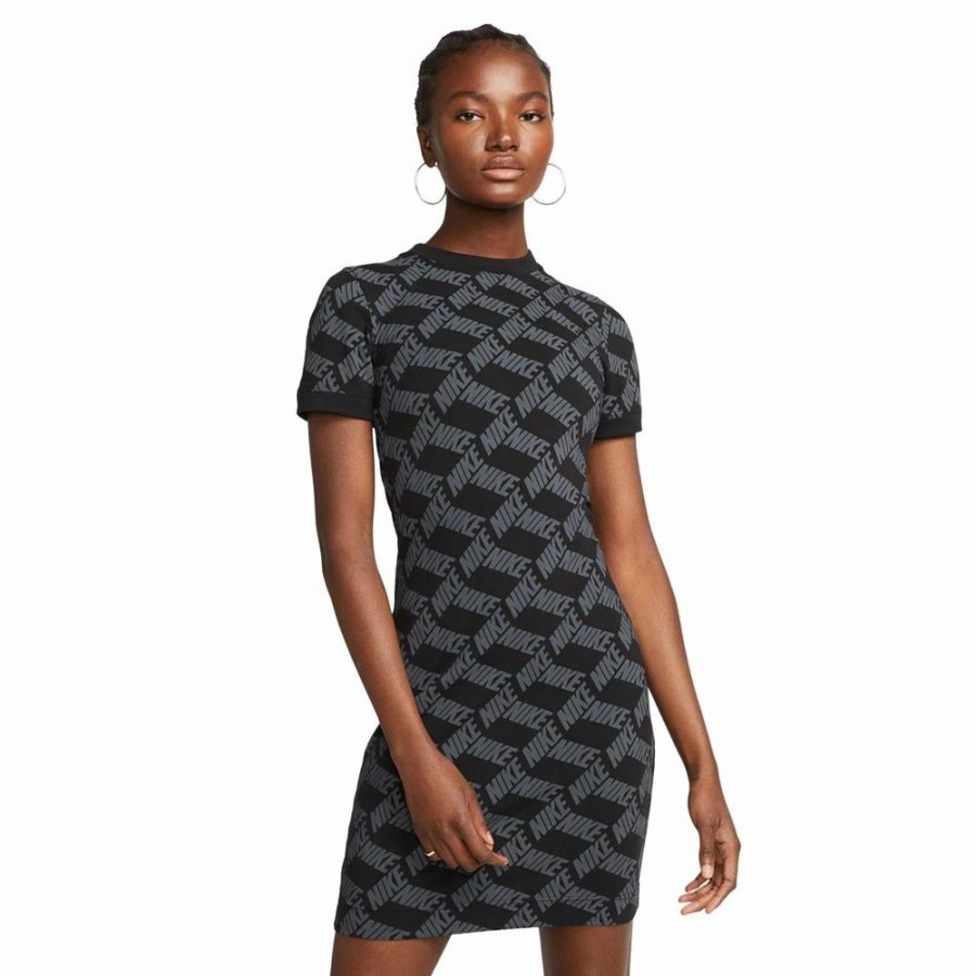 Dresses * | Women'S Nike Sportswear Essential Printed Bodycon Dress