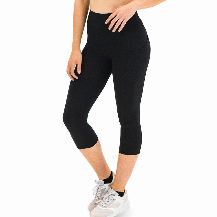 Bottoms * | Women'S Spalding High-Waisted Capri Leggings