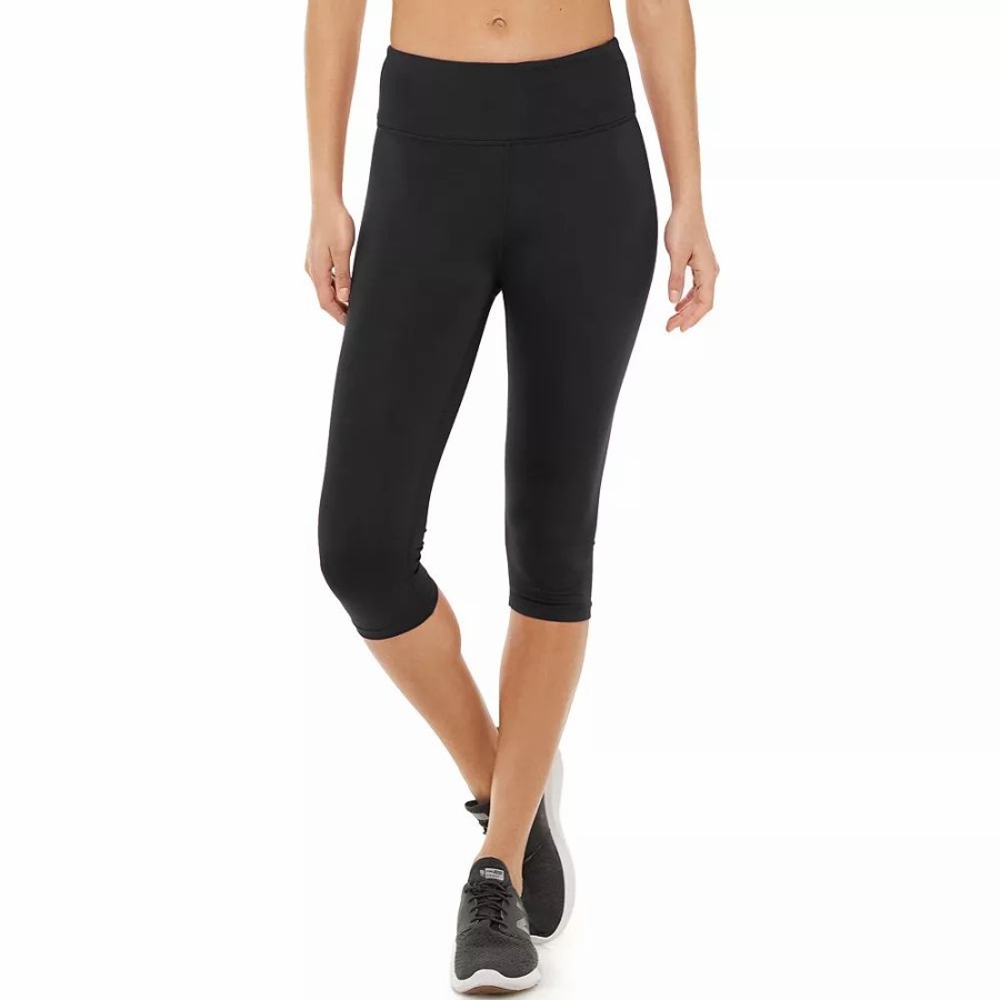 Bottoms * | Women'S Tek Gear Core Performance Skimmer Leggings