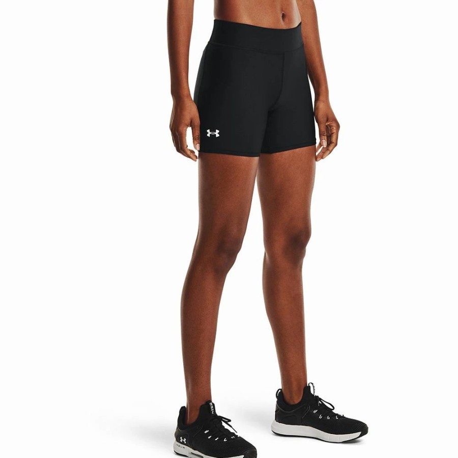 Bottoms * | Women'S Under Armour Heatgear Midrise Bike Shorts