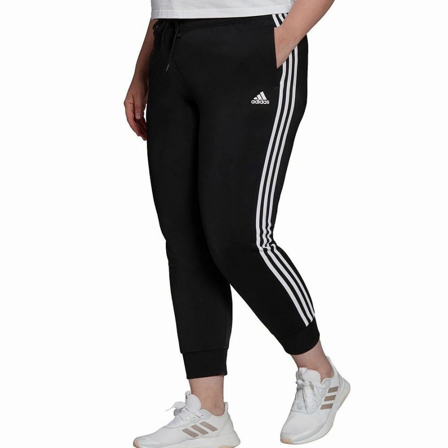 Bottoms * | Plus Size Adidas Essentials Tricot Track Pants