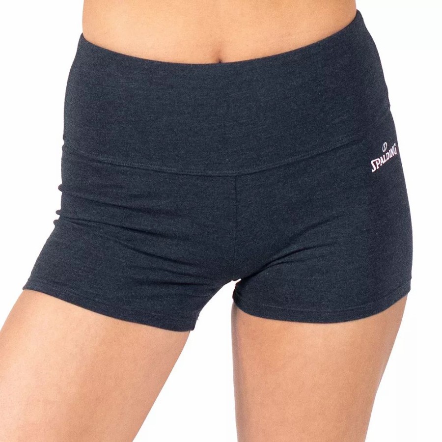 Bottoms * | Women'S Spalding Core Gym Shorts