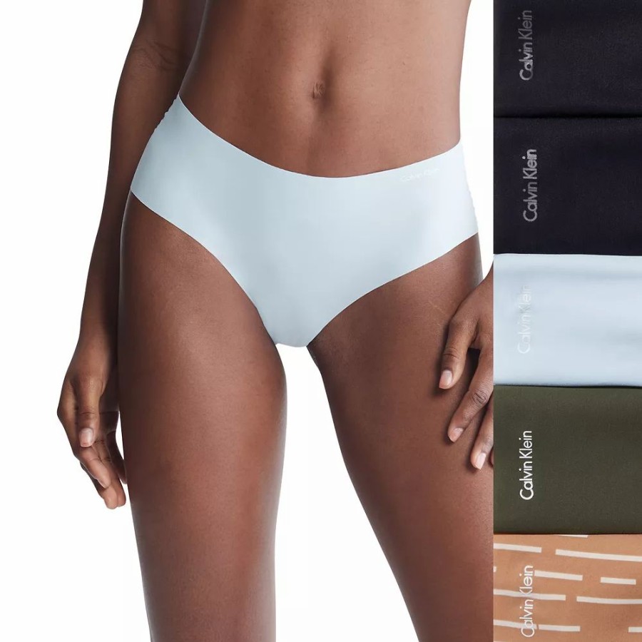 Underwear * | Women'S Calvin Klein Invisibles 5-Pk. Hipster Panty Set Qd3557