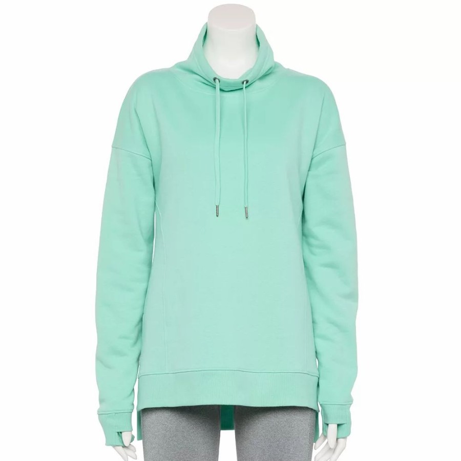 Tops * | Women'S Tek Gear Ultrasoft Fleece Cowlneck Tunic