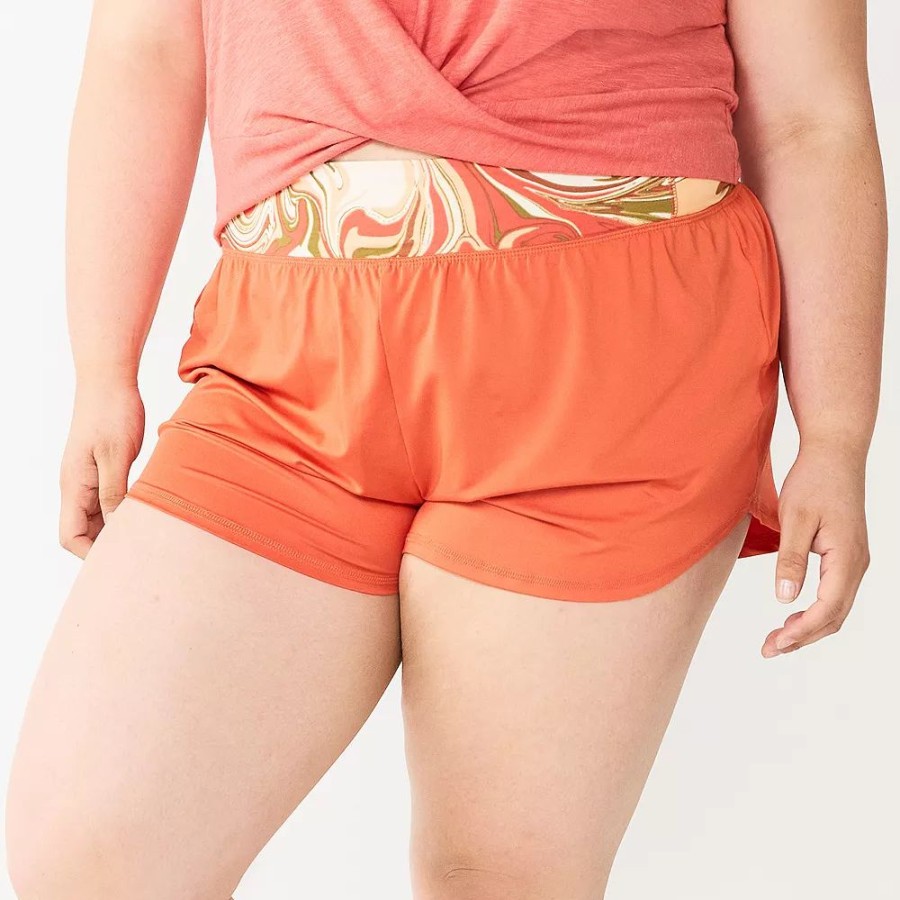 Bottoms * | Juniors' Plus Size So Sporty Running Short