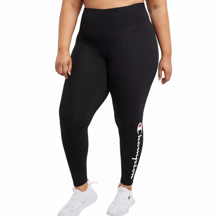 Bottoms * | Plus Size Champion Authentic High-Waisted Leggings