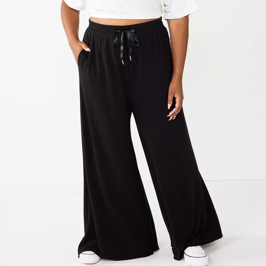 Bottoms * | Plus Size Tek Gear Palazzo Pants