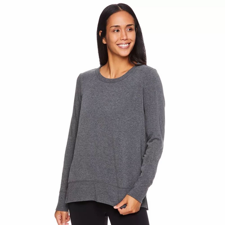 Tops * | Women'S Gaiam Ava Crewneck Sweatshirt