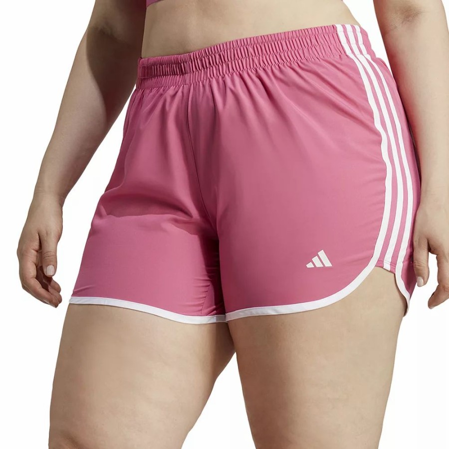 Bottoms * | Plus Size Adidas Marathon 20 Running Shorts