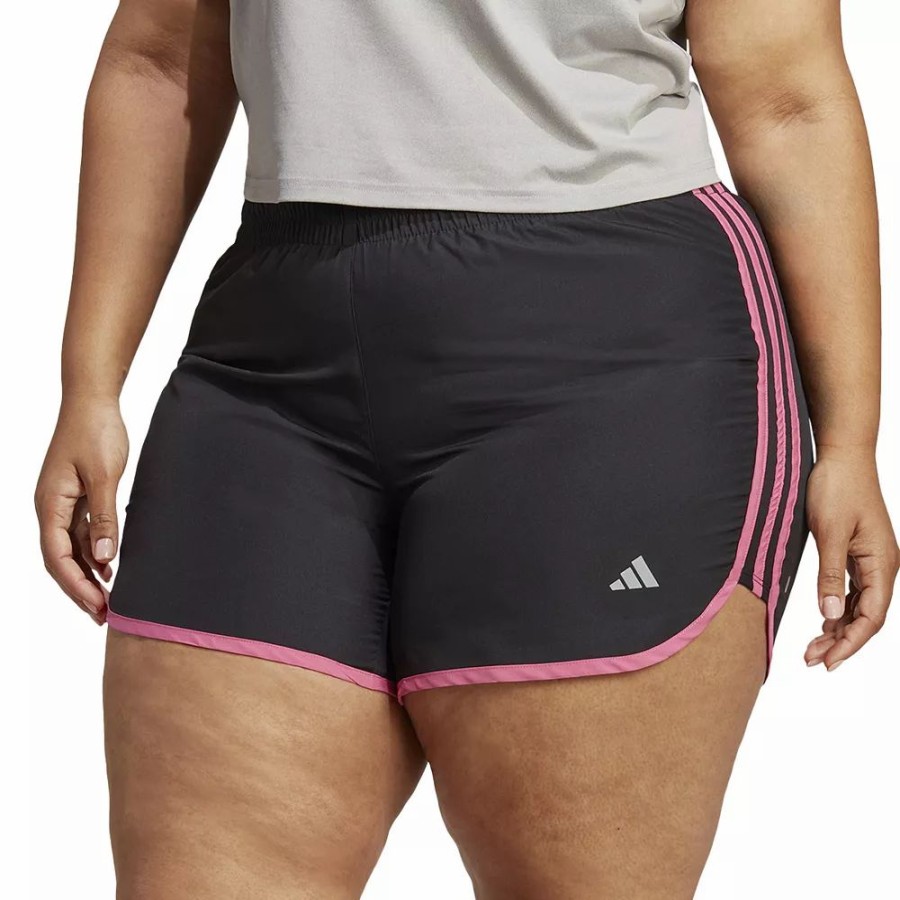 Bottoms * | Plus Size Adidas Marathon 20 Running Shorts